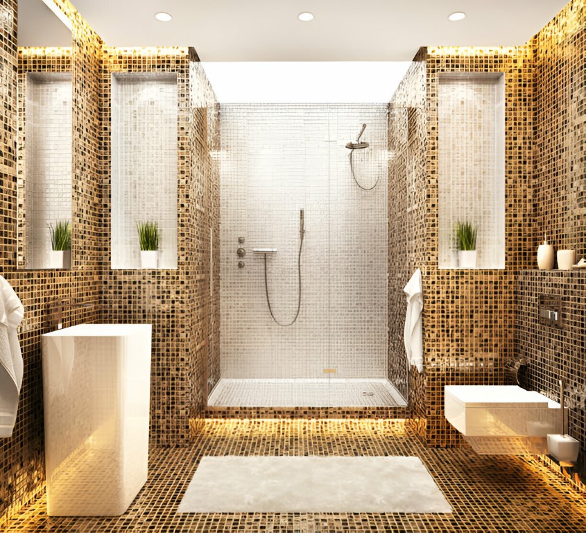 carrelage tendance wc