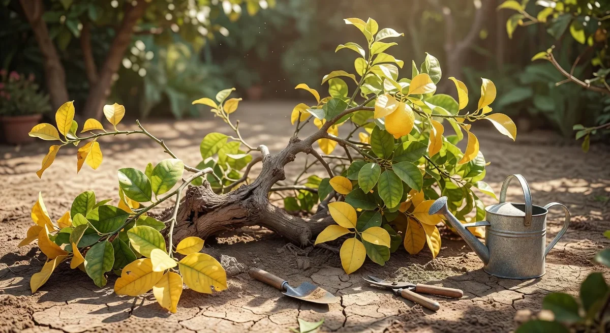 Citronnier Perd Ses Feuilles