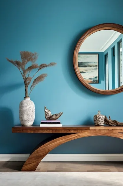 bleu-paon-mur