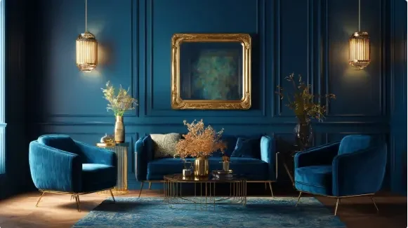 bleu-paon-mur