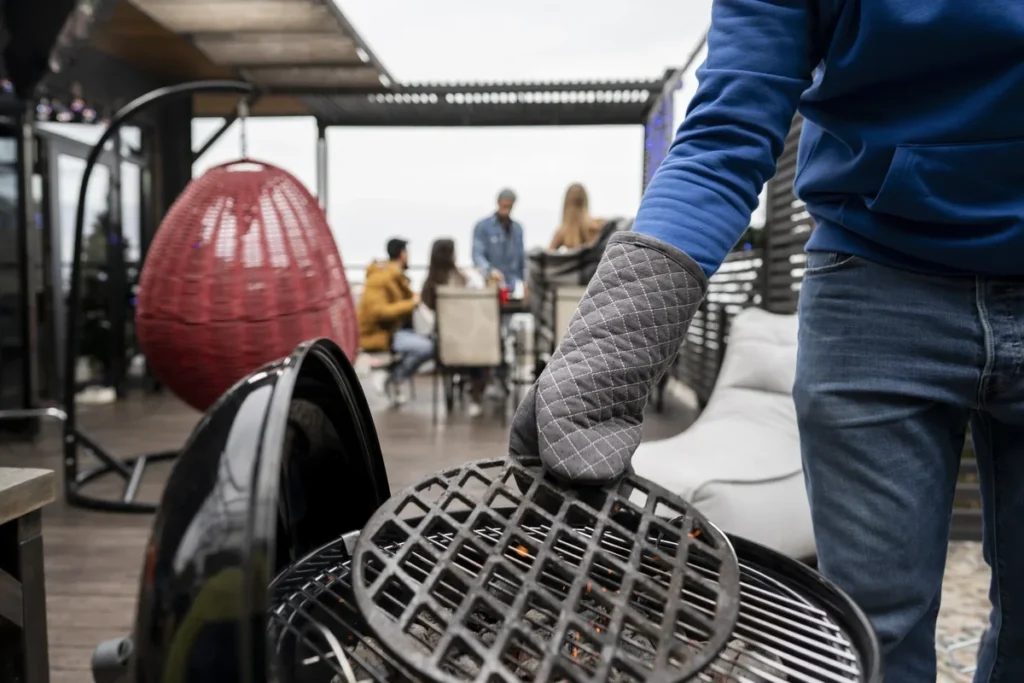 nettoyer grille de barbecue