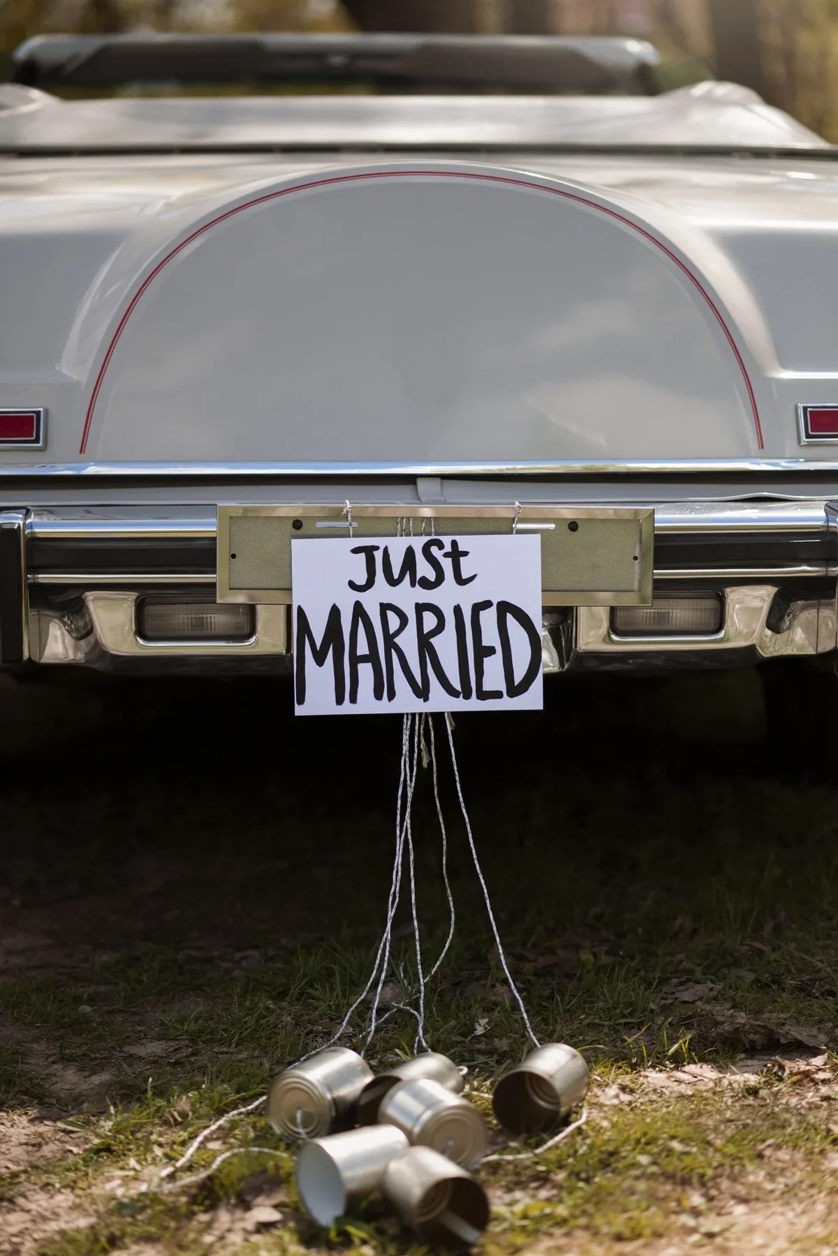 décoration voiture mariage
